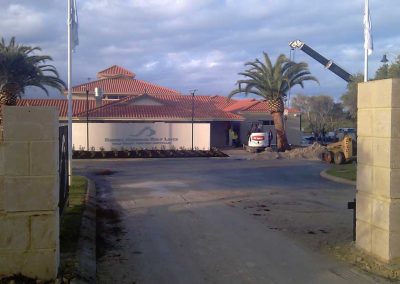 site clearing landscaping