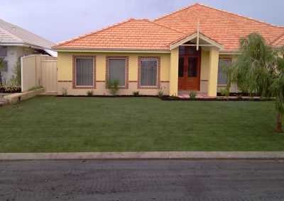 residential reticulation installation and landscaping