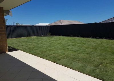 residential turf installation and landscaping