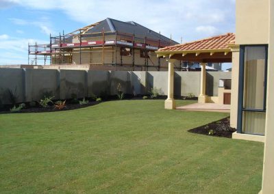 garden turf installation landscaping