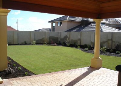 garden turf installation landscaping