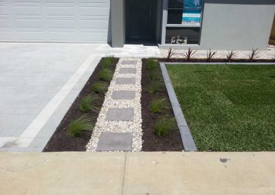 lawn garden edging stepper paths landscaping