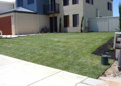 lawn garden turf installation landscaping inspiration