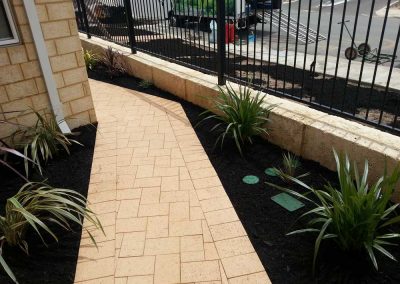 planting and pave landscaping inspiration