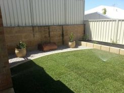 reticulation garden installation