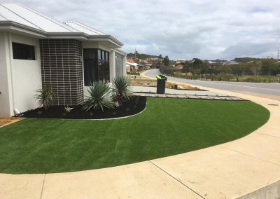 turf installation garden landscaping