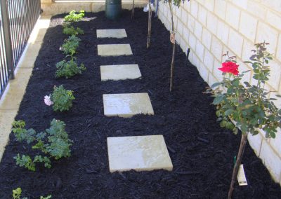 garden stepper paths landscaping