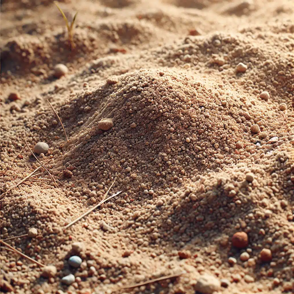 Sandy soil