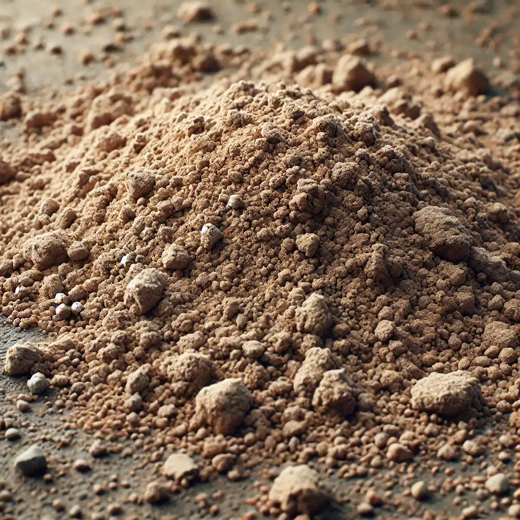 Silty soil